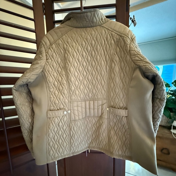 2026 PRICE REDUCTION:  WEATHERPROOF, TAN, QUILTED JACKET, 2XL - Picture 5 of 10